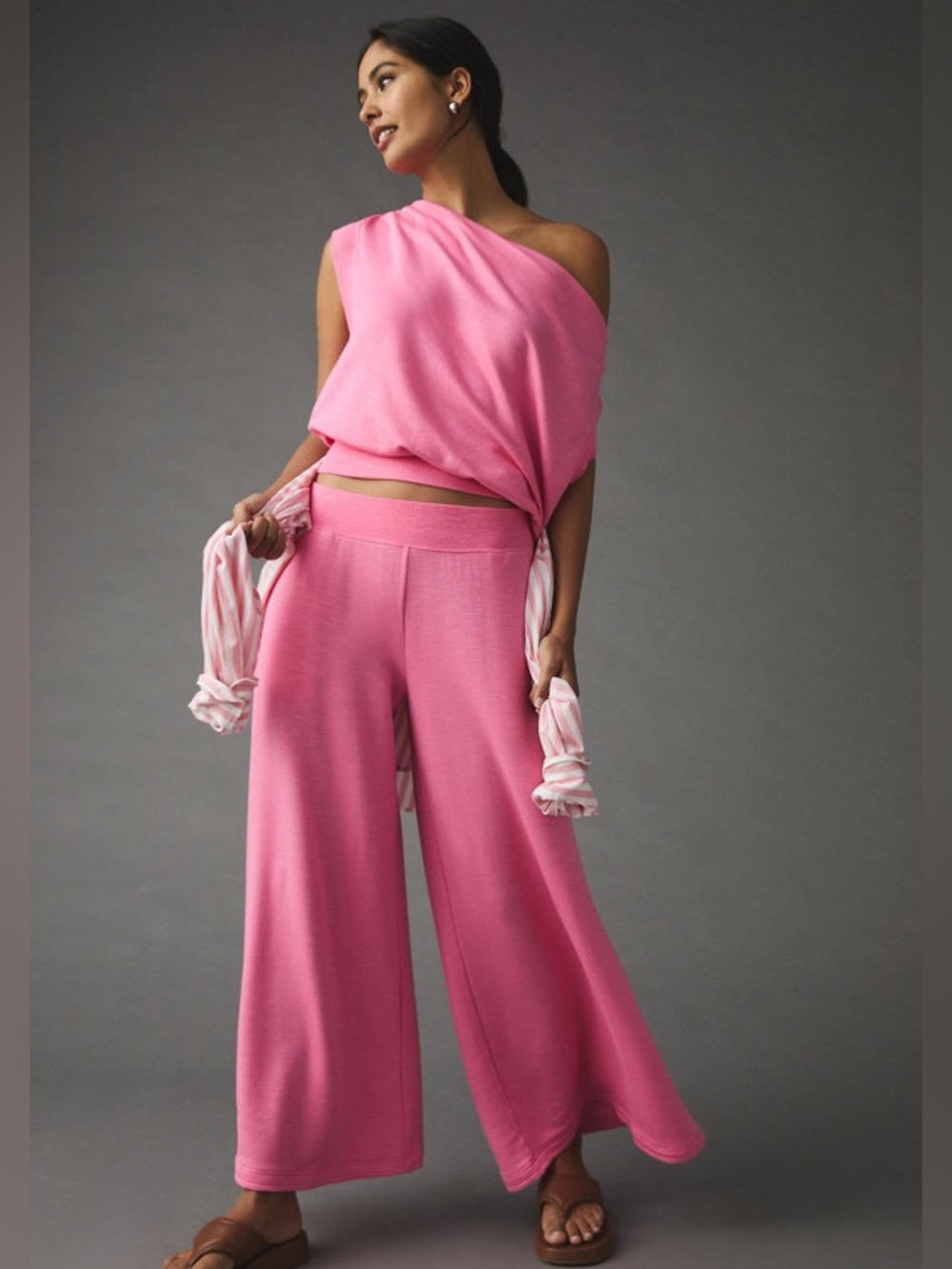 Daily Practice Gypsum Slouchy Wide Leg Pant
